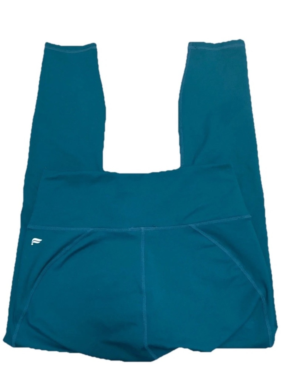 Fabletics PowerHold Teal High Rise Leggings Size Small
